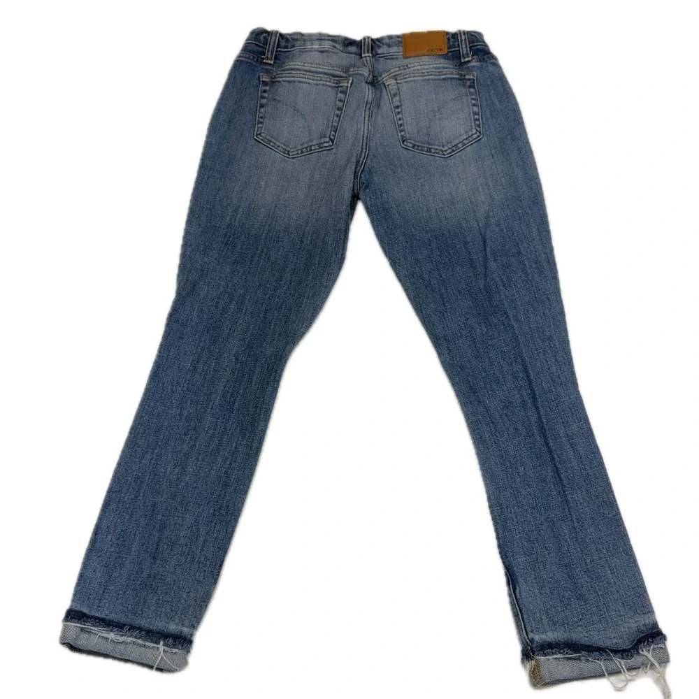 Joes Jeans Womens 26 Blue The Billie Ankle Distressed Denim Grunge Streetwear